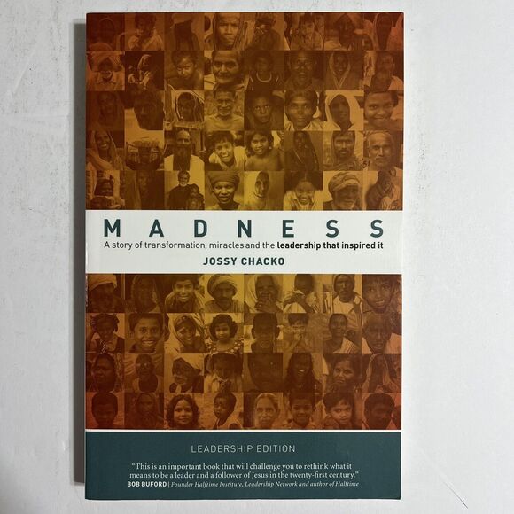 Madness By Jossy Chacko PB 2008 Empart Paperback Book Novel Leadership Edition - Picture 1 of 9